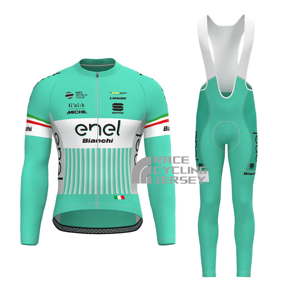 fi`zi:k Bianchi Long Sleeves Cycling Kits