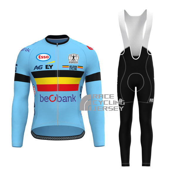 2024 Belgium Long Sleeves Cycling Kits