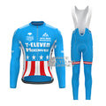 1987 7-Eleven Long Sleeves Cycling Kits