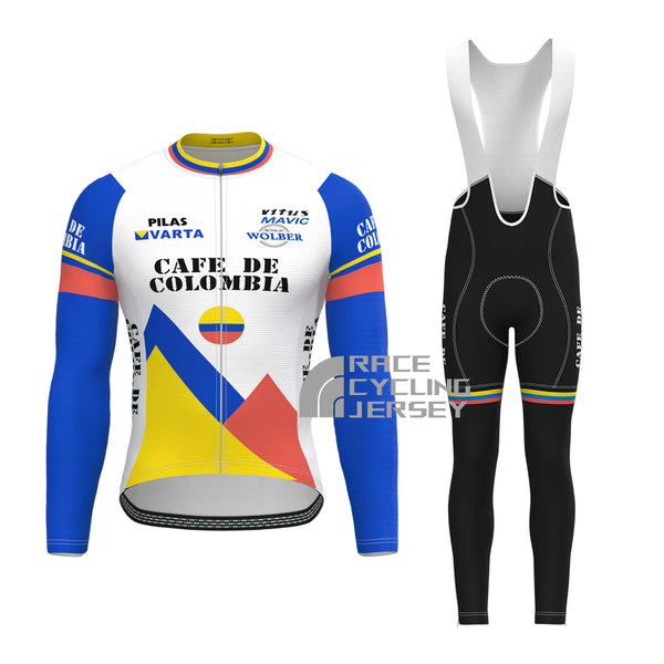 Colombia Long Sleeves Cycling Kits