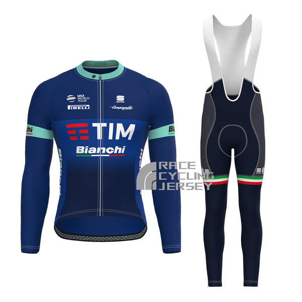 TIM Bianchi Long Sleeves Cycling Kits