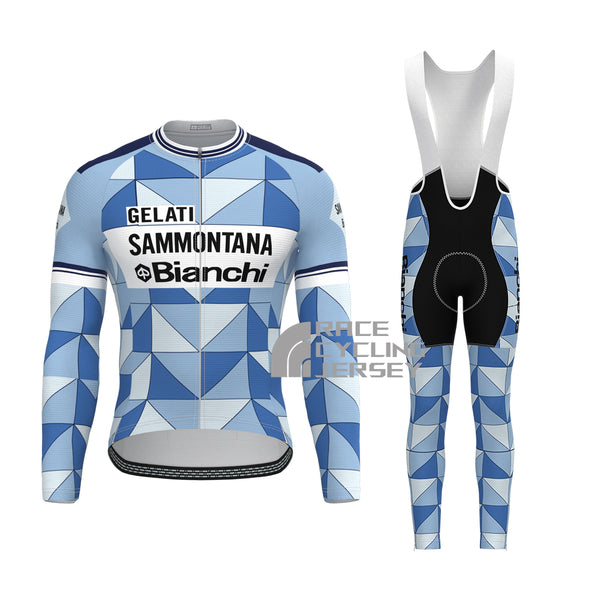 1986 Bianchi Long Sleeves Cycling Kits