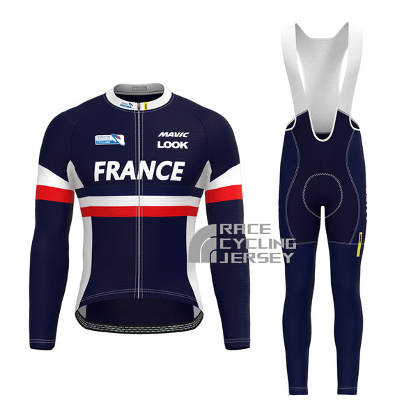 France LOOK Long Sleeves Cycling Kits
