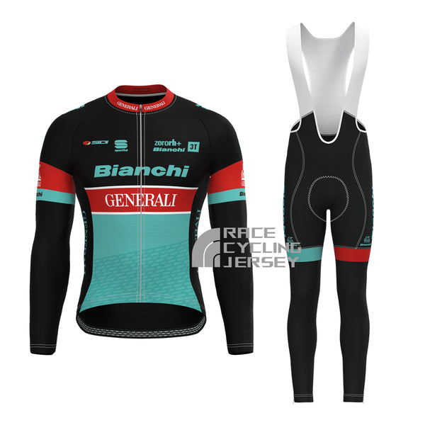 Generali Bianchi Long Sleeves Cycling Kits