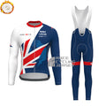 2017 United Kingdom Fleece Long Sleeves Cycling Kits