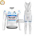 1989 Reynolds Perrier Fleece Long Sleeves Cycling Kits