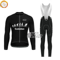 Evolution Fleece Long Sleeves Cycling Kits