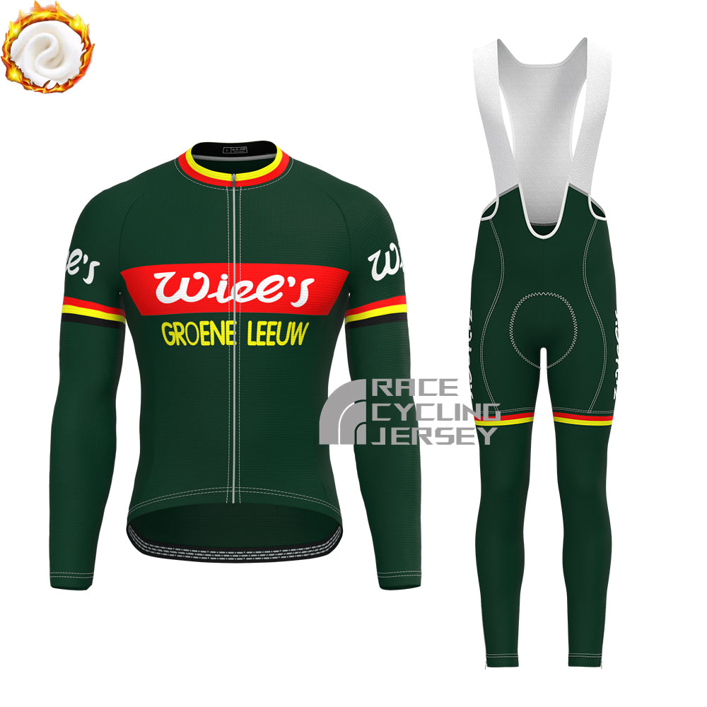 Wiee's Fleece Long Sleeves Cycling Kits