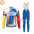 1990 Panasonic Isostar Fleece Long Sleeves Cycling Kits