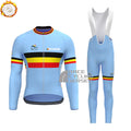 2016 Belgium Fleece Long Sleeves Cycling Kits