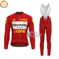 1981 Reynolds Licor Fleece Long Sleeves Cycling Kits
