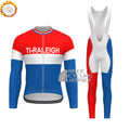 1976 TI-RALEIGH Fleece Long Sleeves Cycling Kits