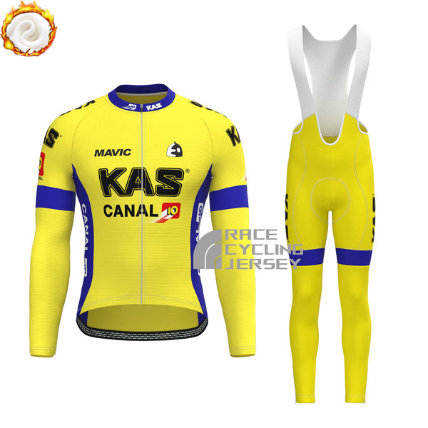 KAS Fleece Long Sleeves Cycling Kits