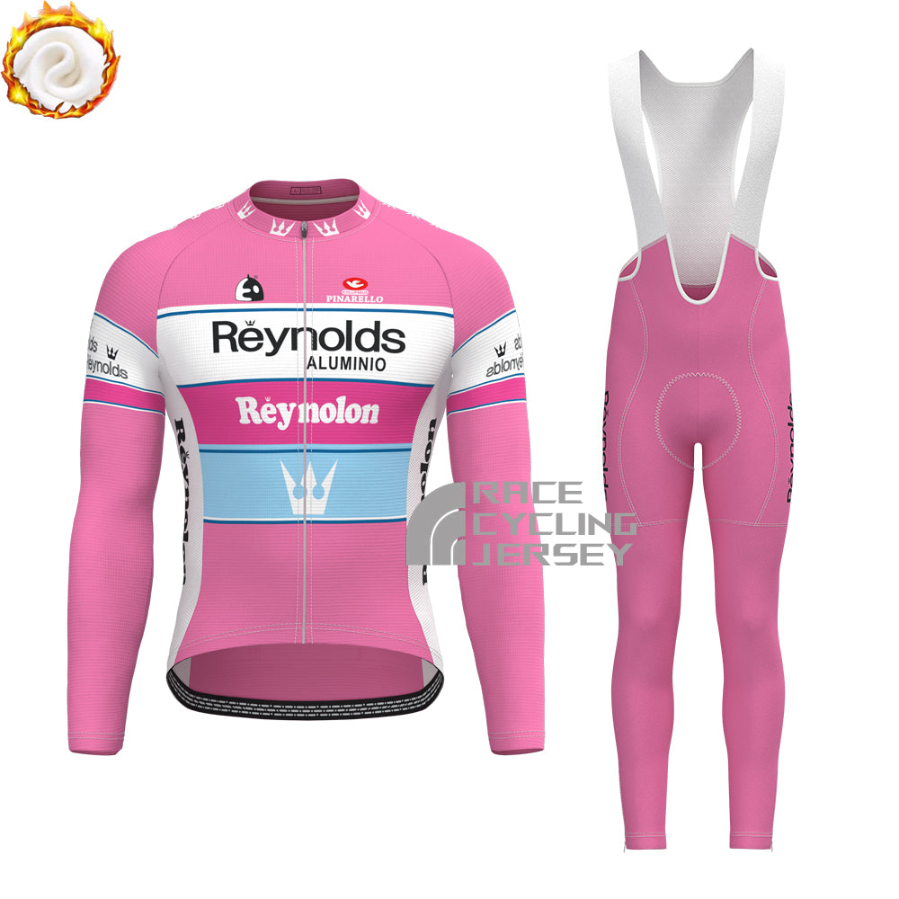 1985 Reynolds Fleece Long Sleeves Cycling Kits