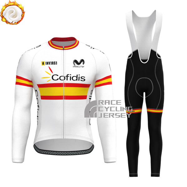 2024 ESPANA Fleece Long Sleeves Cycling Kits