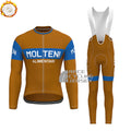 1974 MOLTENI Fleece Long Sleeves Cycling Kits
