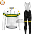 2022 AUS Fleece Long Sleeves Cycling Kits