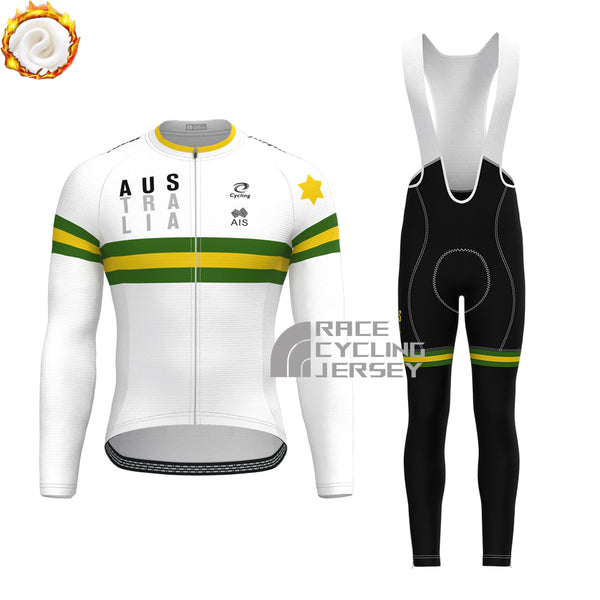 2022 AUS Fleece Long Sleeves Cycling Kits