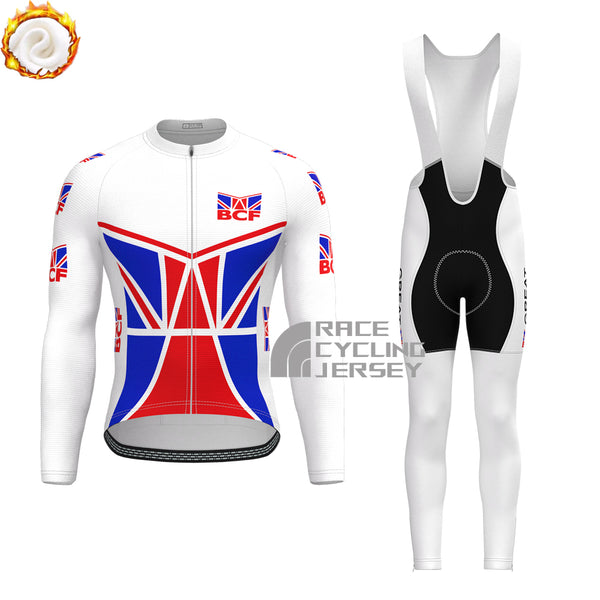 1994 United Kingdom Fleece Long Sleeves Cycling Kits