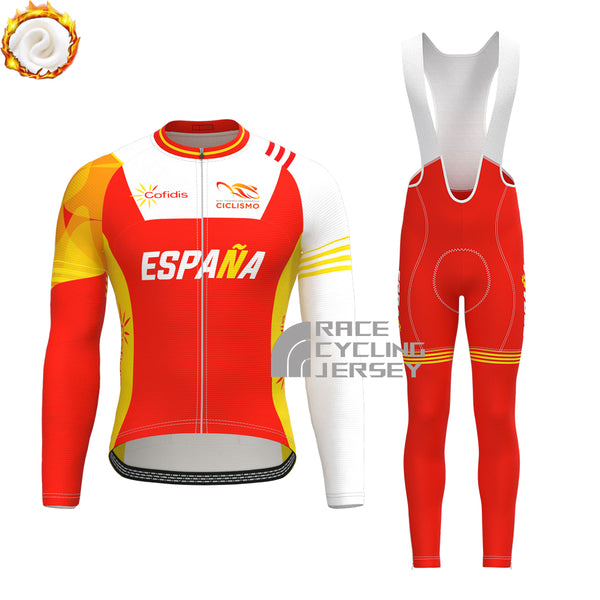 ESPANA Fleece Long Sleeves Cycling Kits