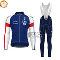 2025 France Fleece Long Sleeves Cycling Kits