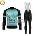 2020 Bianchi Fleece Long Sleeves Cycling Kits