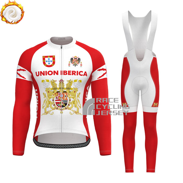 UNION IBERICA Fleece Long Sleeves Cycling Kits