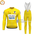 1992 CLAS Cajastur Fleece Long Sleeves Cycling Kits