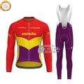 ESPANA ORBEA Fleece Long Sleeves Cycling Kits