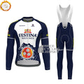 1998 Festina Fleece Long Sleeves Cycling Kits