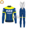1976 KAS Fleece Long Sleeves Cycling Kits