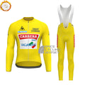 1987 Carrera Fleece Long Sleeves Cycling Kits