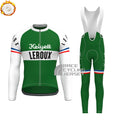 LEROUX Fleece Long Sleeves Cycling Kits