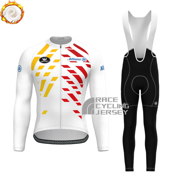 Belgium Allianz Fleece Long Sleeves Cycling Kits