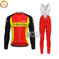 1982 TI-RALEIGH Fleece Long Sleeves Cycling Kits