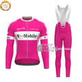 2005 T-Mobile Fleece Long Sleeves Cycling Kits