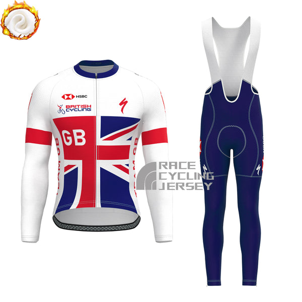 GB Fleece Long Sleeves Cycling Kits