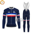 2016 France Fleece Long Sleeves Cycling Kits