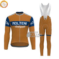 1976 MOLTENI Fleece Long Sleeves Cycling Kits