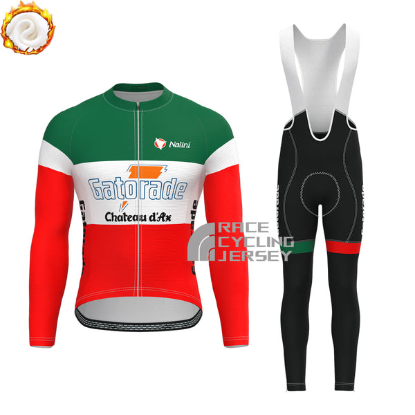 Gatorade Fleece Long Sleeves Cycling Kits