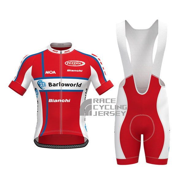 United State Red Short Sleeves Cycling Kits