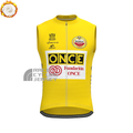 1995 Fundacion Fleece Sleeveless Cycling Jersey