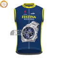 1999 Festina Fleece Sleeveless Cycling Jersey