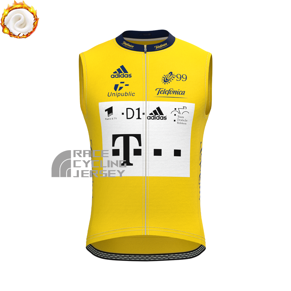 1999 T Fleece Sleeveless Cycling Jersey