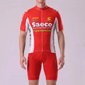 1997 Saeco Short Sleeves Cycling Kits