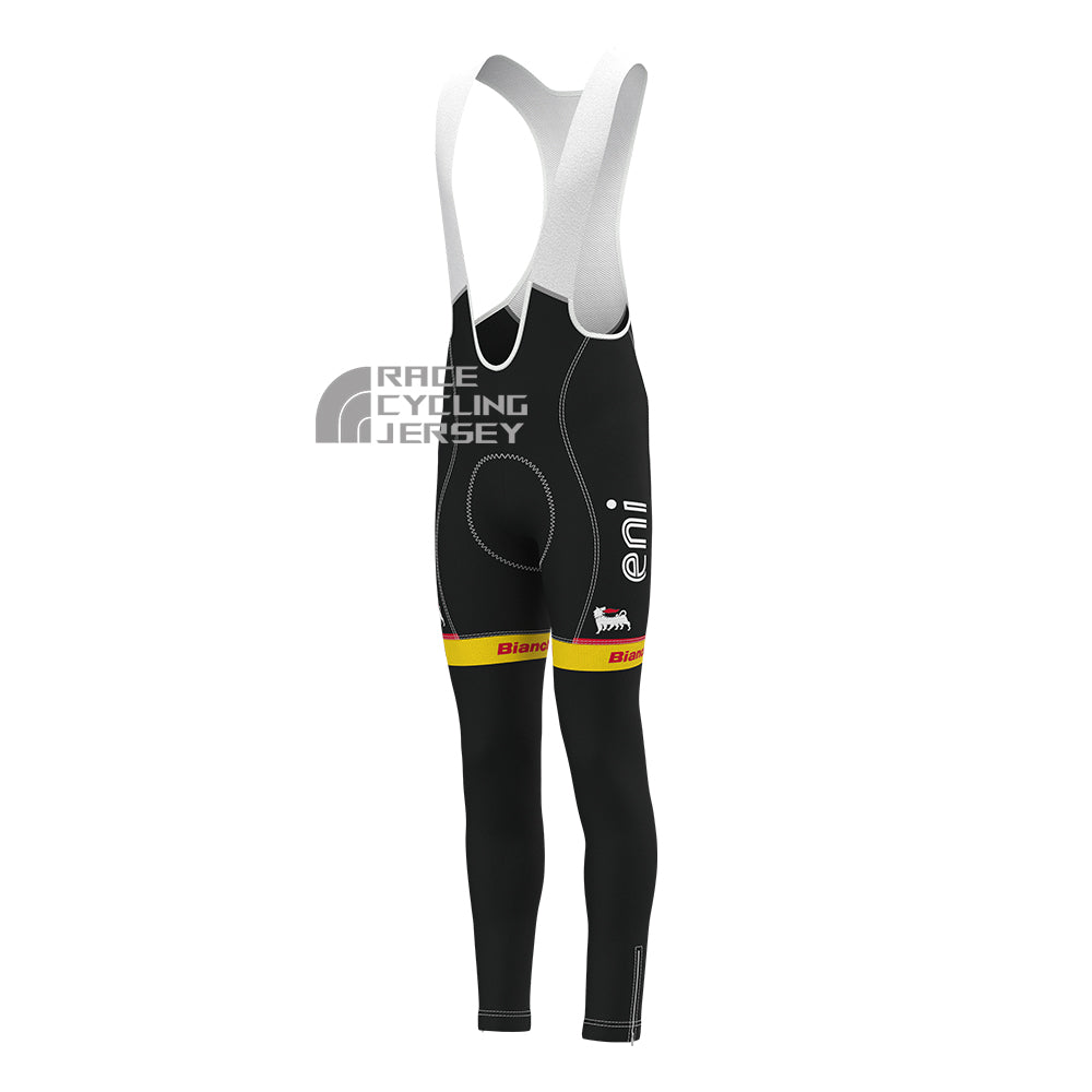Eni Bianchi Fleece Bib Cycling Pants