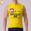 RENAULT elf Fleece Sleeveless Cycling Jersey