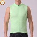 Matcha Green Fleece Sleeveless Cycling Jersey