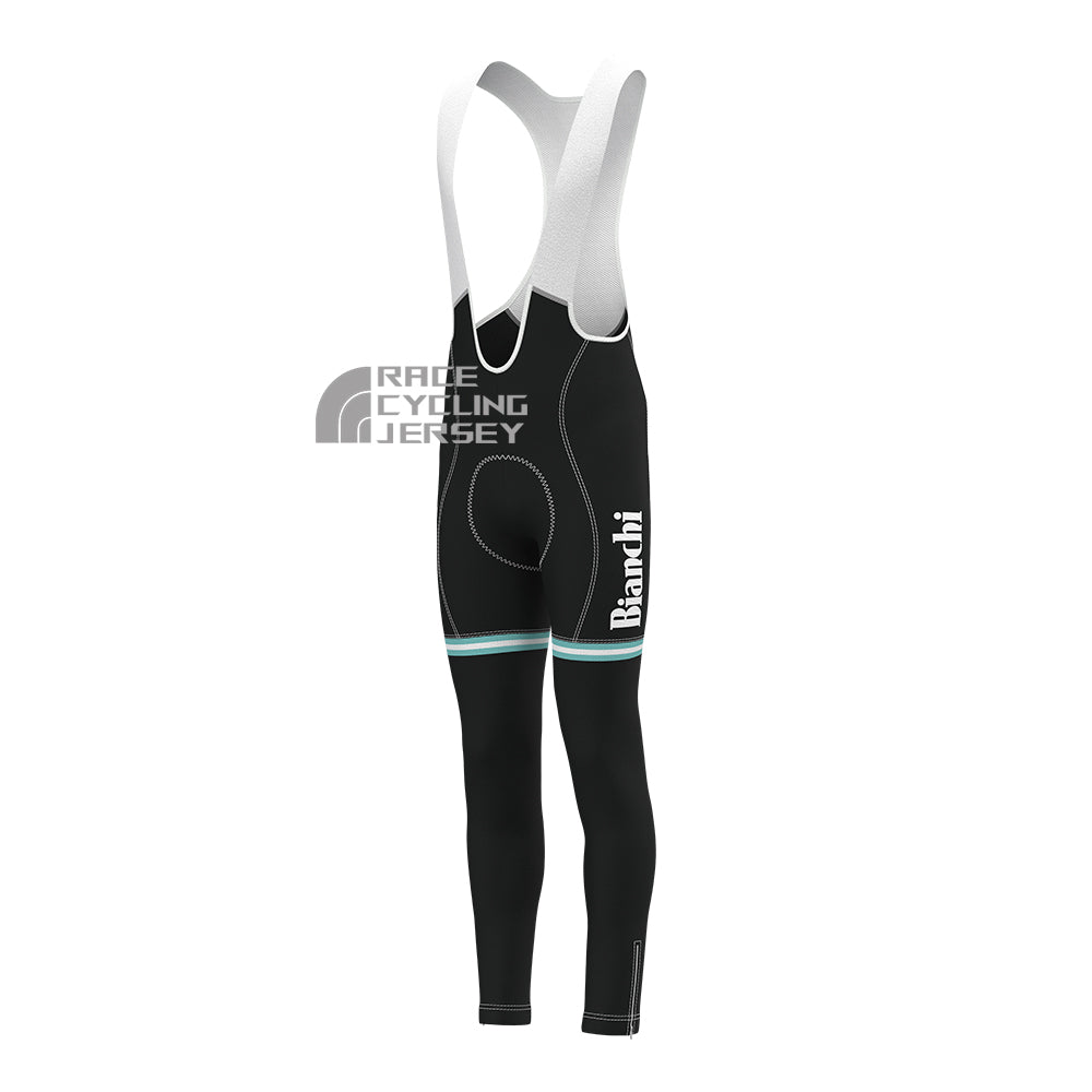 Rider Bianchi Fleece Bib Cycling Pants