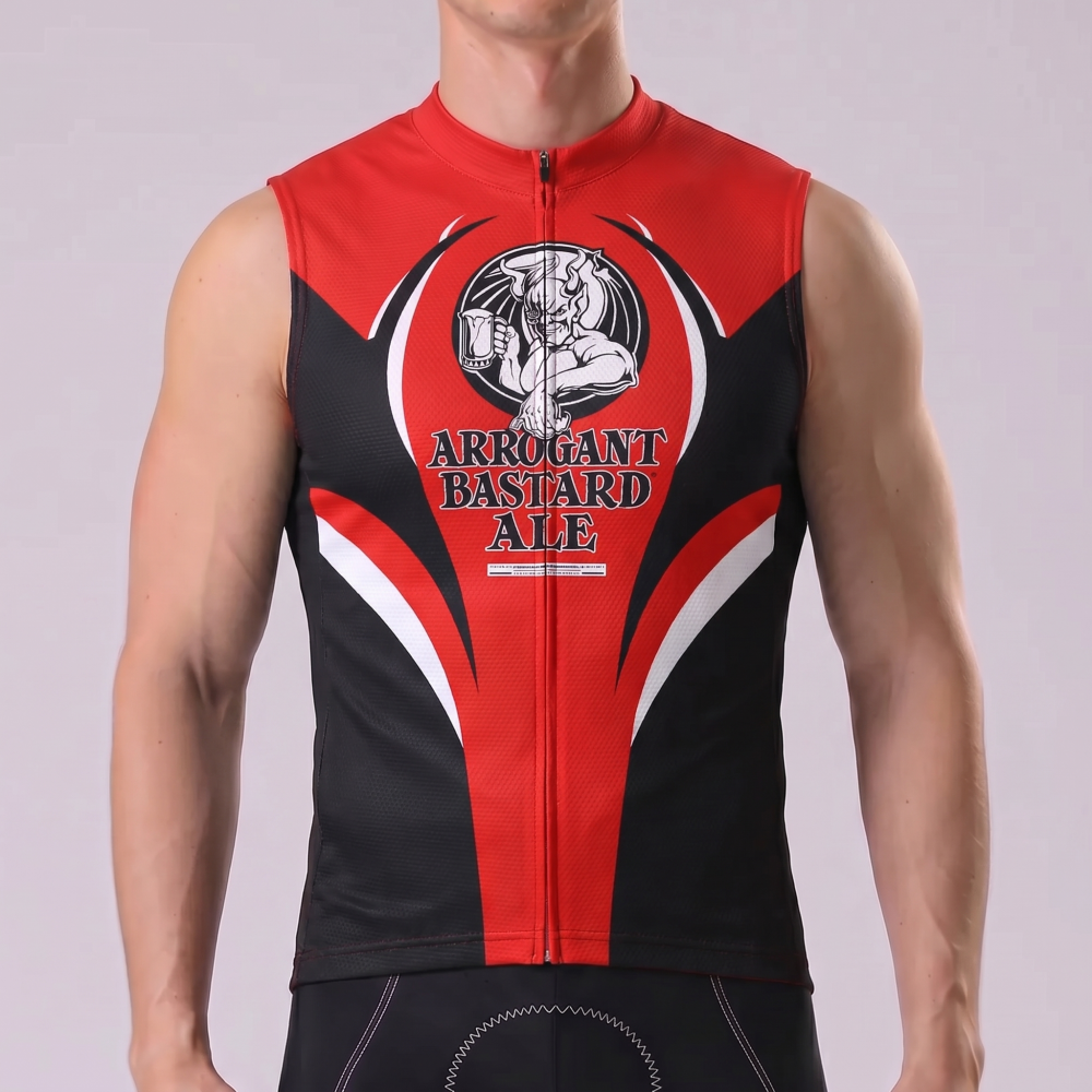 ARROGANT BASTARD Sleeveless Cycling Jersey